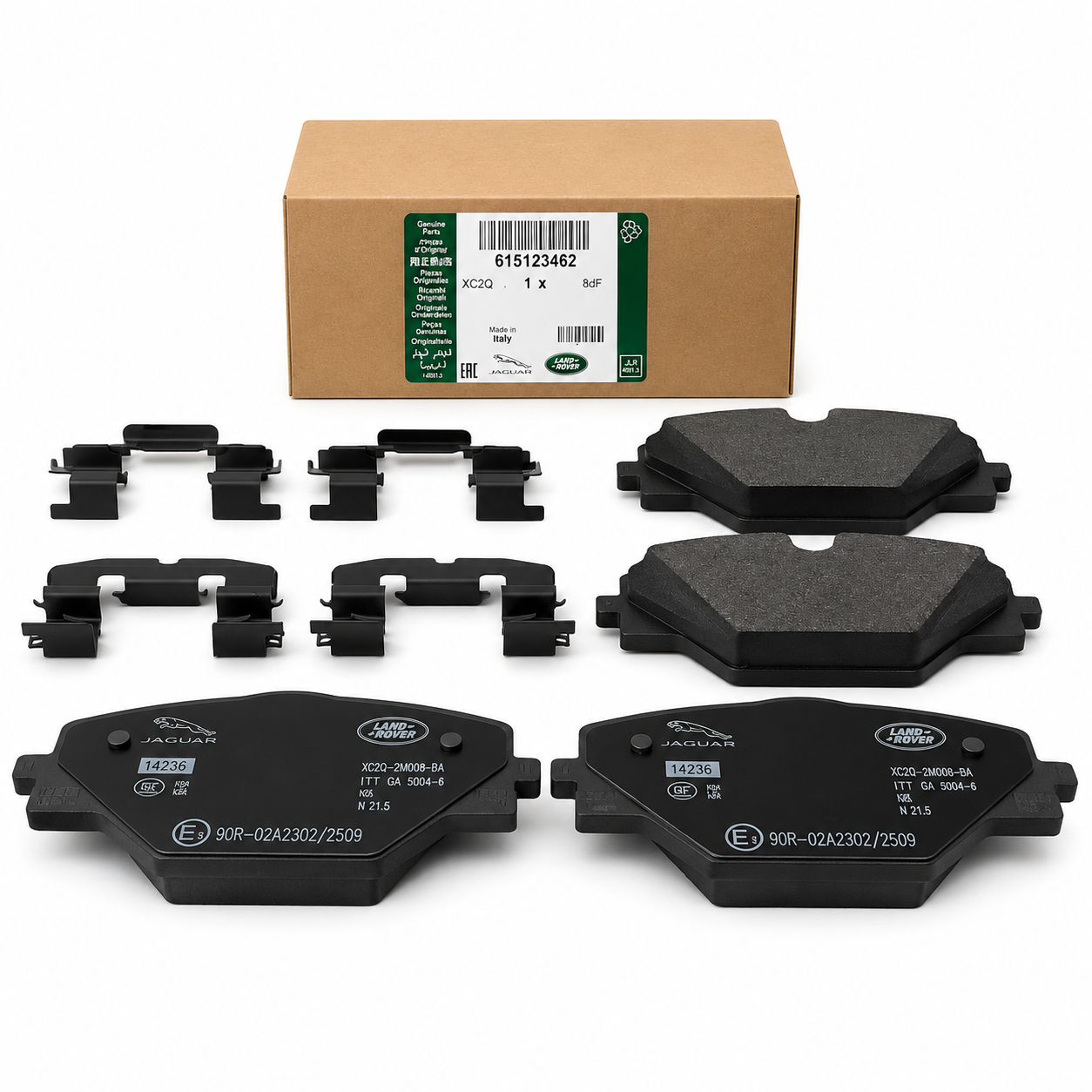 Genuine Land Rover Rear Brake Pads - 615123482