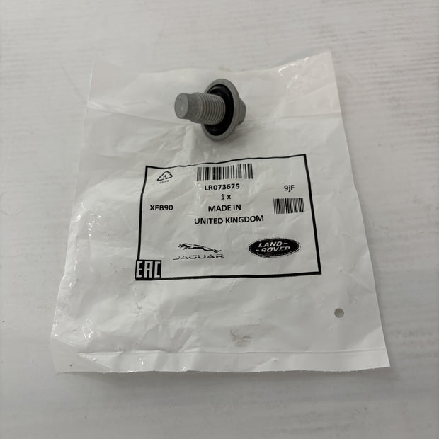 Genuine Land Rover Oil Drain Plug - 1013938 or LR073675