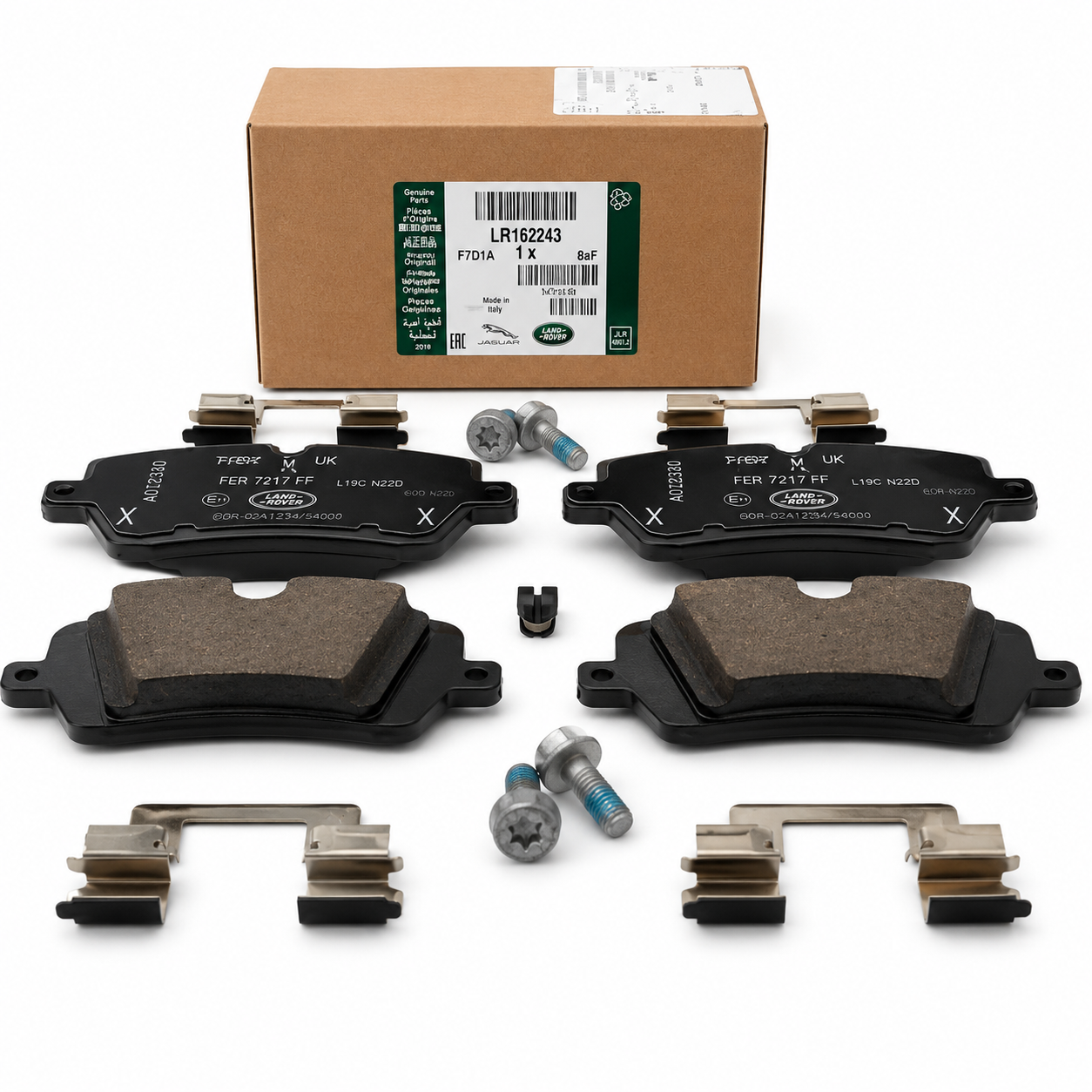 Genuine Land Rover Rear Brake Pads - LR162043